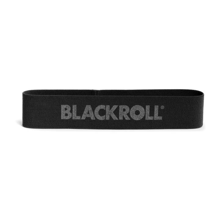 Svart Blackroll Loop Band treningsstrikk i kort løkke